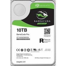 Seagate BarraCuda Pro 10TB Internal Hard Drive Performance HDD – 3.5 Inch SATA 6 Gb/s 7200 RPM 256MB Cache for Computer Desktop PC, Data Recovery (ST10000DM0004)