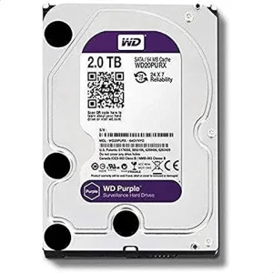 2TB WD Purple surveillance hard drive
