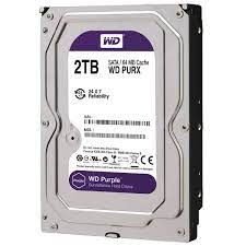 WD Purple 2TB Surveillance Hard Disk Drive 3.5 Inch